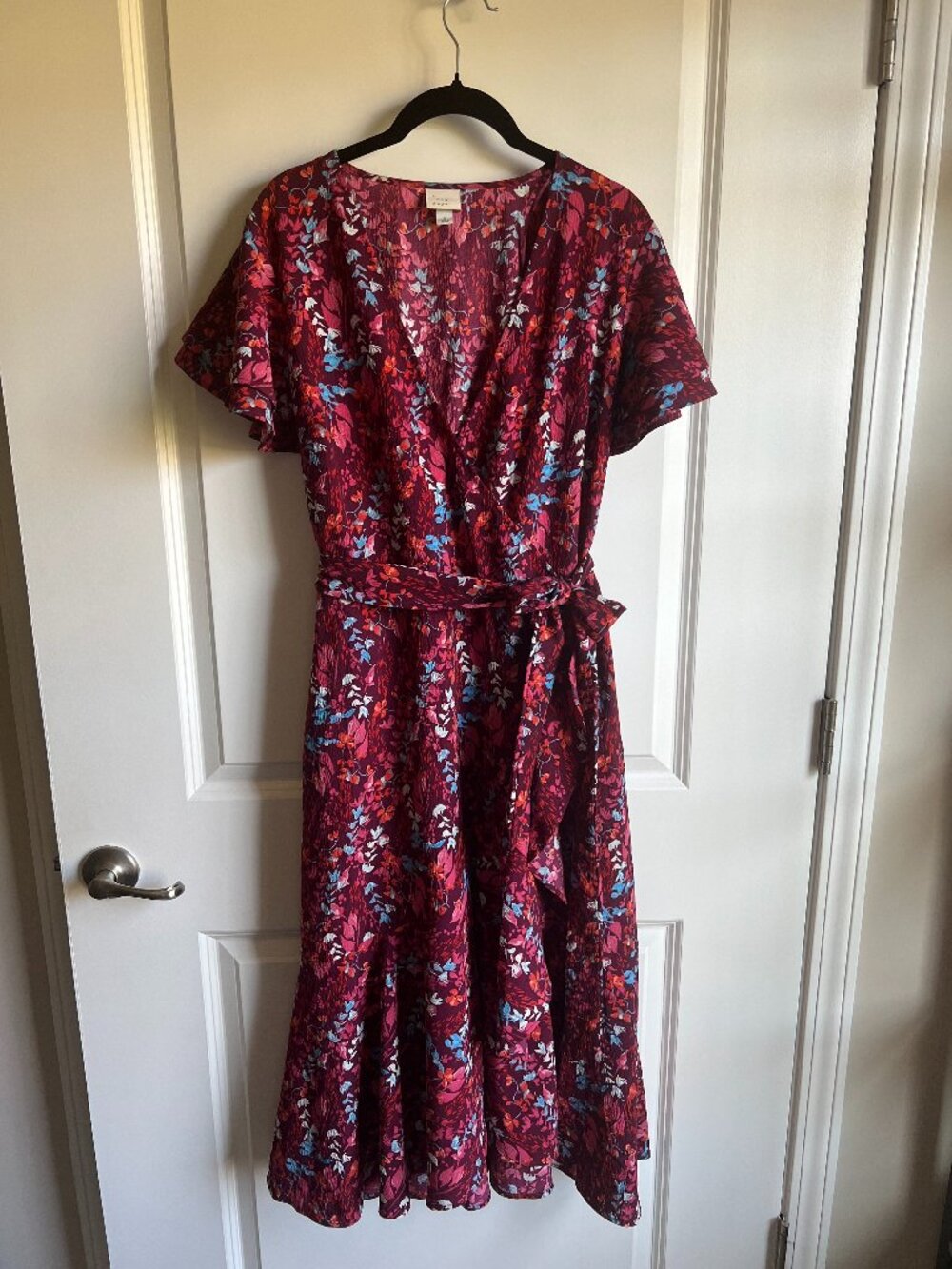 A New Day Floral Midi Dress L